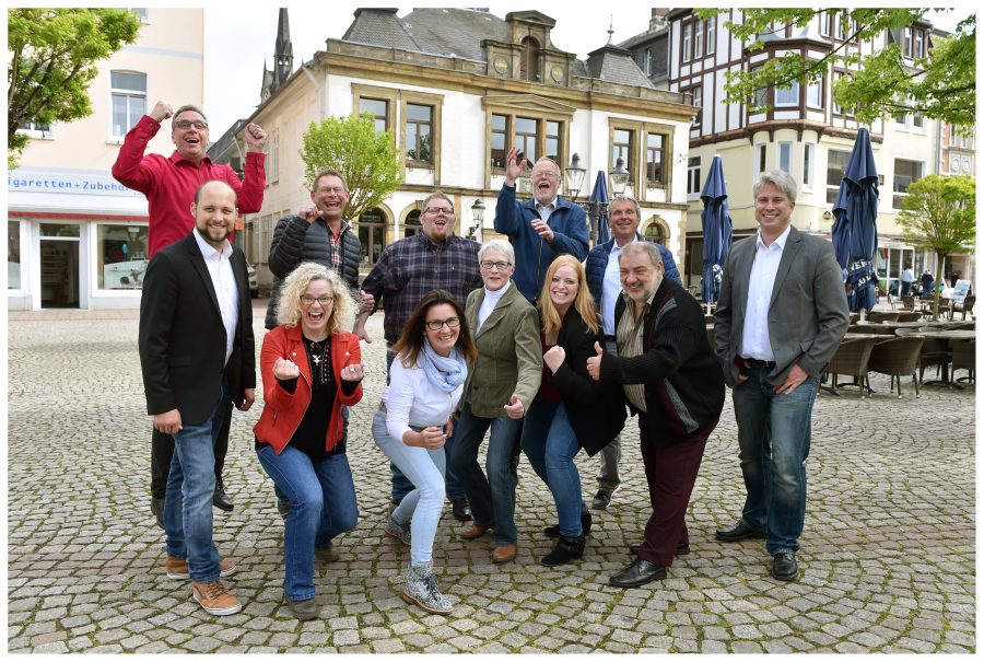 "Unser Motto: Volle Power für die Bürger unserer Stadt."